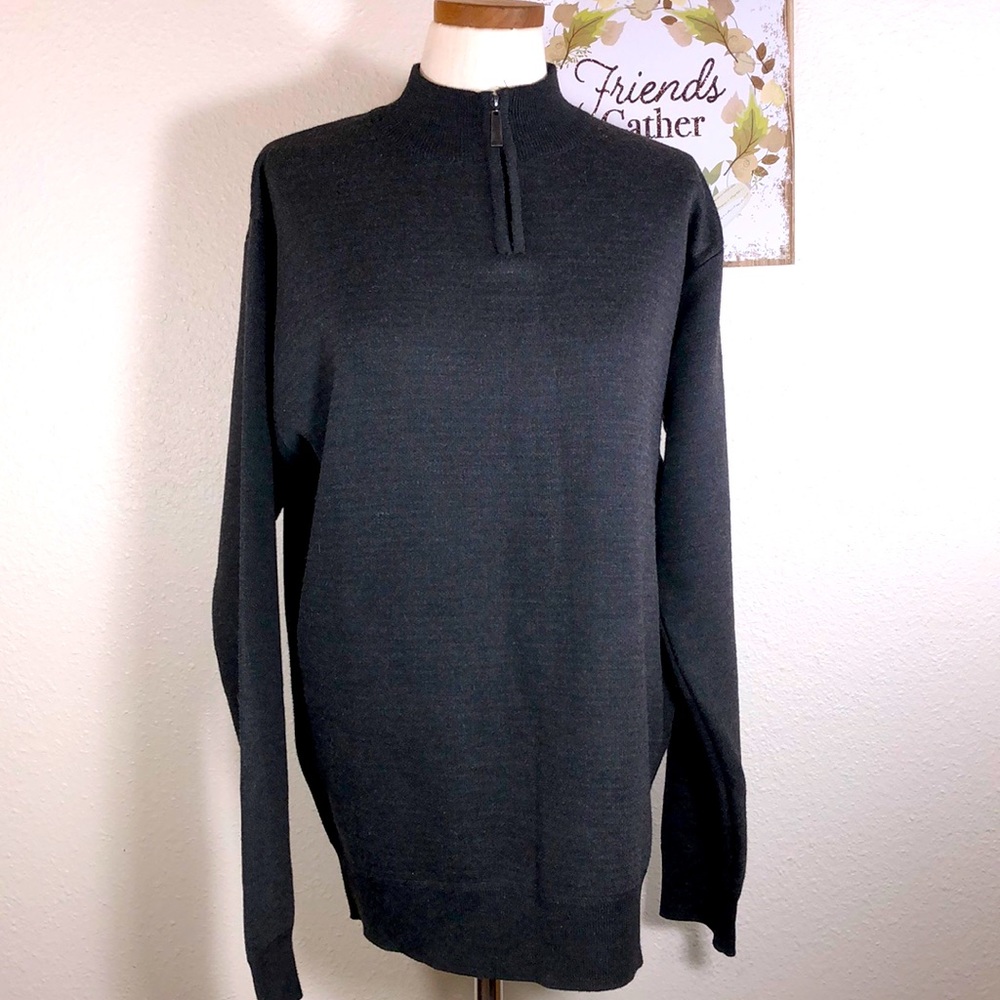 Kemistry Men’s 1/4 Zip Sweater/Sweatshirt Pullover